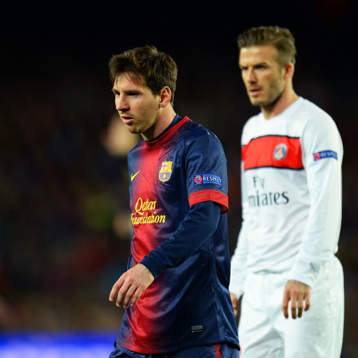 Messi vs. Ronaldo: Beckham Joins the Stars Weighing in on Who's Better