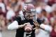 COLLEGE STATION, TX - APRIL 13: Texas A&M Aggies quarterback Johnny Manziel #2 looks to pass during the Maroon & White spring football game at Kyle Field on April 13, 2013 in College Station, Texas. (Photo by Scott Halleran/Getty Images)