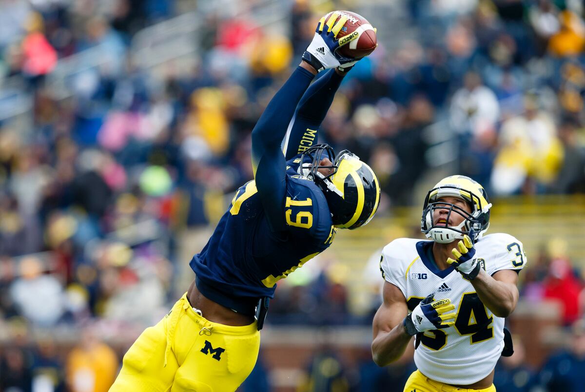 Michigan Football PostSpring Game TwoDeep Depth Chart News, Scores