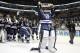 PITTSBURGH, PA - APRIL 13: Jeff Malcolm #33 of the Yale Bulldogs celebrates after defeating the Quinnipiac Bobcats in the Men's Ice Hockey National Championship game at Consol Energy Center on April 13, 2013 in Pittsburgh, Pennsylvania. Yale defeated Quinnipiac 4-0. (Photo by Justin K. Aller/Getty Images)