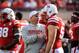 LINCOLN, NE - NOVEMBER 17: Head coach Bo Pelini encourages defensive tackle Baker Steinkuhler #55 of the Nebraska Cornhuskers before their game against the Minnesota Golden Gophers at Memorial Stadium on November 17, 2012 in Lincoln, Nebraska. (Photo by Eric Francis/Getty Images)