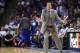 Apr 13, 2013; Memphis, TN, USA; Los Angeles Clippers head coach Vinny Del Negro reacts during the game against the Memphis Grizzlies at FedEx Forum. Mandatory Credit: Spruce Derden–USA TODAY Sports