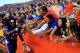 GAINESVILLE, FL - OCTOBER 06: Xavier Nixon #73 of the Florida Gators celebrates with fans following the game against the LSU Tigers at Ben Hill Griffin Stadium on October 6, 2012 in Gainesville, Florida. (Photo by Sam Greenwood/Getty Images)