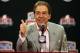 Alabama head coach Nick Saban
