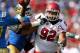 PASADENA, CA - OCTOBER 13: Defensive tackle Star Lotulelei #92 of the Utah Utes battles offensive lineman Torian White #77 of the UCLA Bruins as he rushes quarterback Brett Hundley #17 at the Rose Bowl on October 13, 2012 in Pasadena, California. UCLA won 21-14. (Photo by Stephen Dunn/Getty Images)