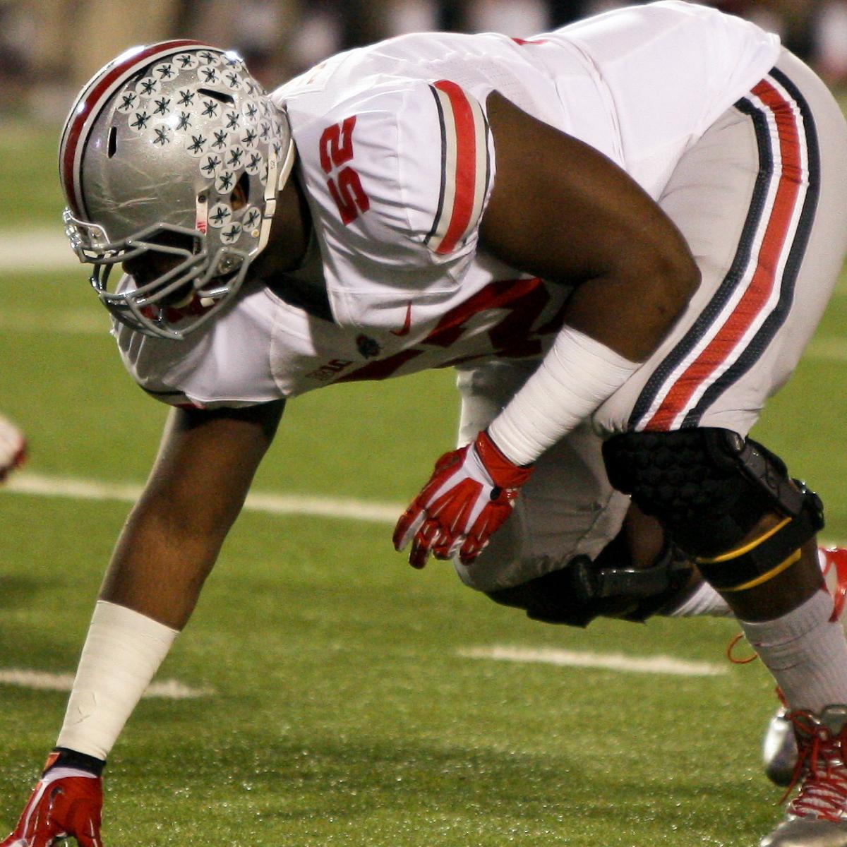 Johnathan Hankins Ohio State Buckeyes Licensed Unsigned Photo