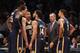 NEW YORK, NY - JANUARY 13: Frank Vogel of the Indiana Pacers handles bench duties in the game against the Brooklyn Nets at the Barclays Center on January 13, 2013 in New York City. NOTE TO USER: User expressly acknowledges and agrees that, by downloading and/or using this photograph, user is consenting to the terms and conditions of the Getty Images License Agreement. (Photo by Bruce Bennett/Getty Images)