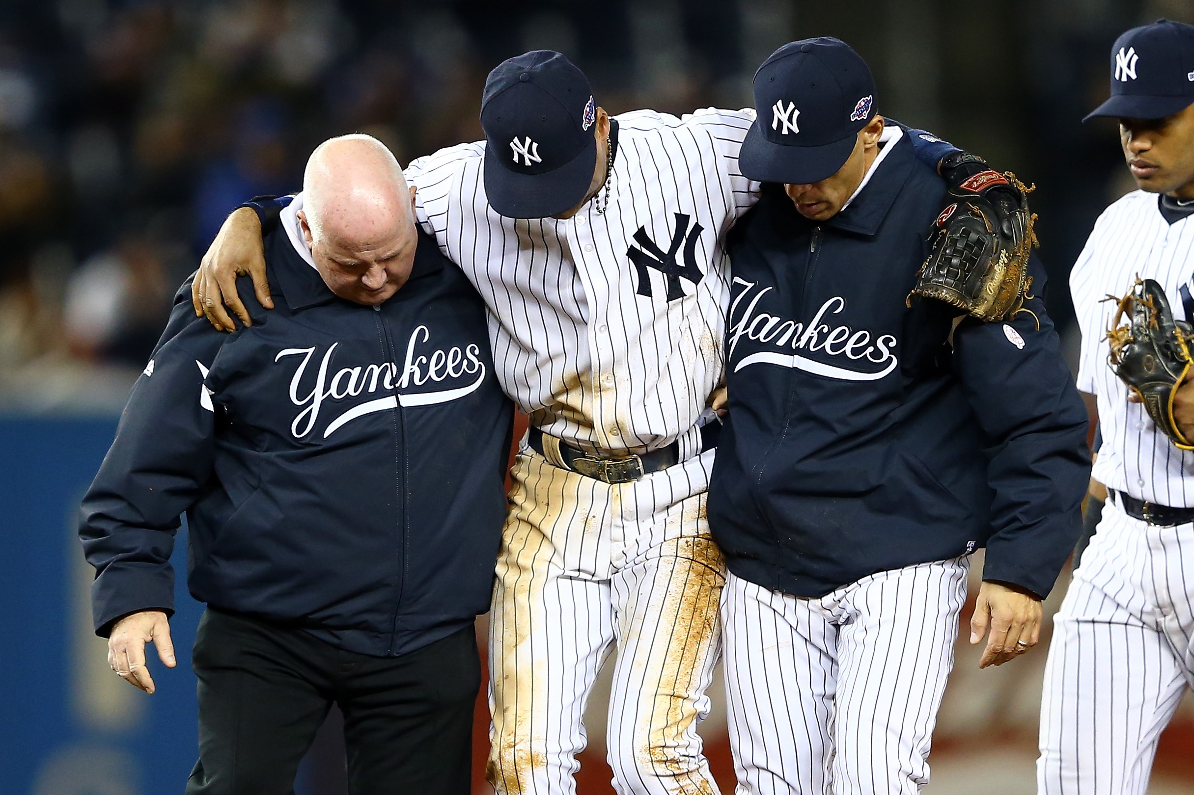 Derek Jeter done for year with ankle injury