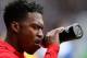 READING, ENGLAND - APRIL 13: Daniel Sturridge of Liverpool takes some water during the Barclays Premier League match between Reading and Liverpool at the Madejski Stadium on April 13, 2013 in Reading, England. (Photo by Warren Little/Getty Images)