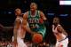 The numbers back it up: Paul Pierce and the Celtics had a frustrating second half in Game 1.