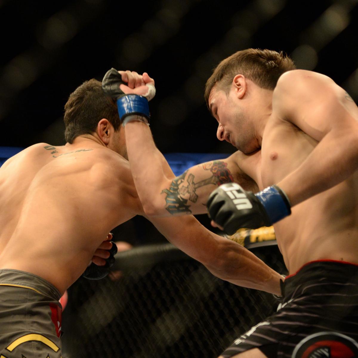 Top 5 UFC Knockouts of April So Far Bleacher Report Latest News