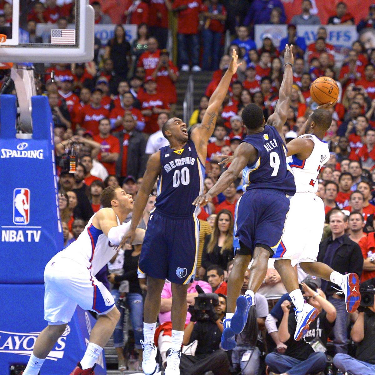 Memphis Grizzlies vs. LA Clippers: Game 2 Score, Highlights and Analysis | Bleacher ...1200 x 1200