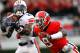 ATHENS, GA - NOVEMBER 12: Alec Ogletree #9 of the Georgia Bulldogs breaks a up a pass intended for Onterio McCalebb #23 of the Auburn Tigers at Sanford Stadium on November 12, 2011 in Athens, Georgia. (Photo by Kevin C. Cox/Getty Images)