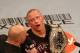 Nov 17, 2012; Montreal, QC, Canada; Georges St-Pierre is interviewed after defeating Carlos Condit (not pictured) during their Welterweight title bout at UFC 154 at the Bell Centre. Mandatory Credit: Tom Szczerbowski-USA TODAY Sports