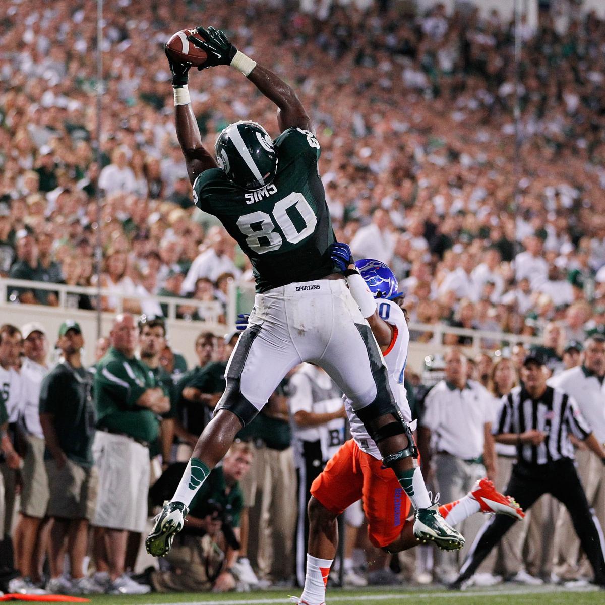 Dion Sims Scouting Report: NFL Outlook for Michigan State TE | News,  Scores, Highlights, Stats, and Rumors | Bleacher Report