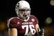 COLLEGE STATION, TX - NOVEMBER 24: Luke Joeckel #76 of the Texas A&M Aggies is seen on the field during the game against the Missouri Tigers at Kyle Field on November 24, 2012 in College Station, Texas. (Photo by Scott Halleran/Getty Images)