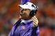 LSU head coach Les Miles