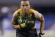 INDIANAPOLIS, IN - FEBRUARY 26: Dee Milliner of the University of Alabama works out during the 2013 NFL Combine at Lucas Oil Stadium on February 26, 2013 in Indianapolis, Indiana. (Photo by Joe Robbins/Getty Images)