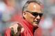 Apr 6, 2013; Athens, GA, USA; Georgia Bulldogs head coach Mark Richt shown on the field during the Georgia Spring Day Game at Sanford Stadium. Mandatory Credit: Dale Zanine-USA TODAY Sports