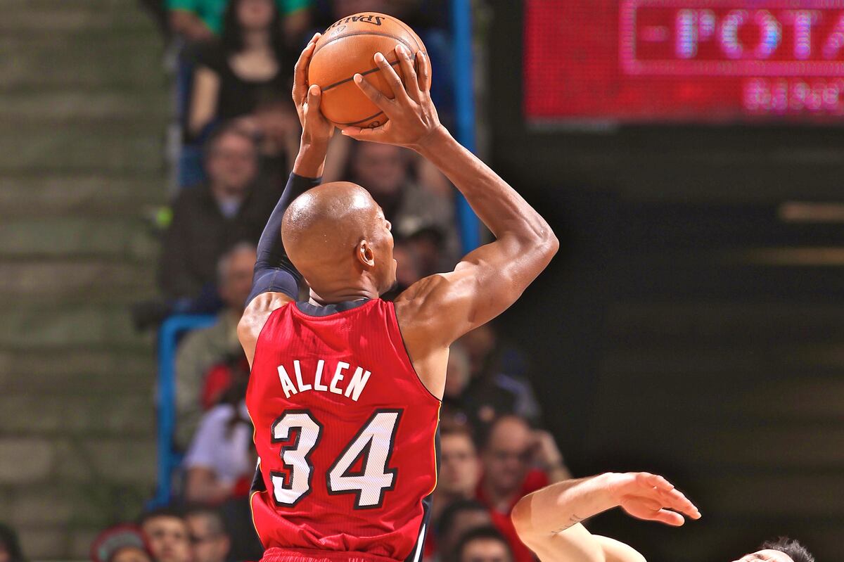 Ray Allen Passes Reggie Miller on List of Most Playoff 3 