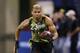 INDIANAPOLIS, IN - FEBRUARY 26: Tyrann Mathieu of Louisiana State University works out during the 2013 NFL Combine at Lucas Oil Stadium on February 26, 2013 in Indianapolis, Indiana. (Photo by Joe Robbins/Getty Images)