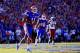 GAINESVILLE, FL - OCTOBER 20: Tight end Jordan Reed #11 of the Florida Gators celebrates his one yard touchdown in the second quarter against the South Carolina Gamecocks at Ben Hill Griffin Stadium on October 20, 2012 in Gainesville, Florida. (Photo by Chris Trotman/Getty Images)