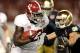 MIAMI GARDENS, FL - JANUARY 07: Eddie Lacy #42 of the Alabama Crimson Tide runs with the ball against the Notre Dame Fighting Irish during the 2013 Discover BCS National Championship game at Sun Life Stadium on January 7, 2013 in Miami Gardens, Florida. (Photo by Streeter Lecka/Getty Images)