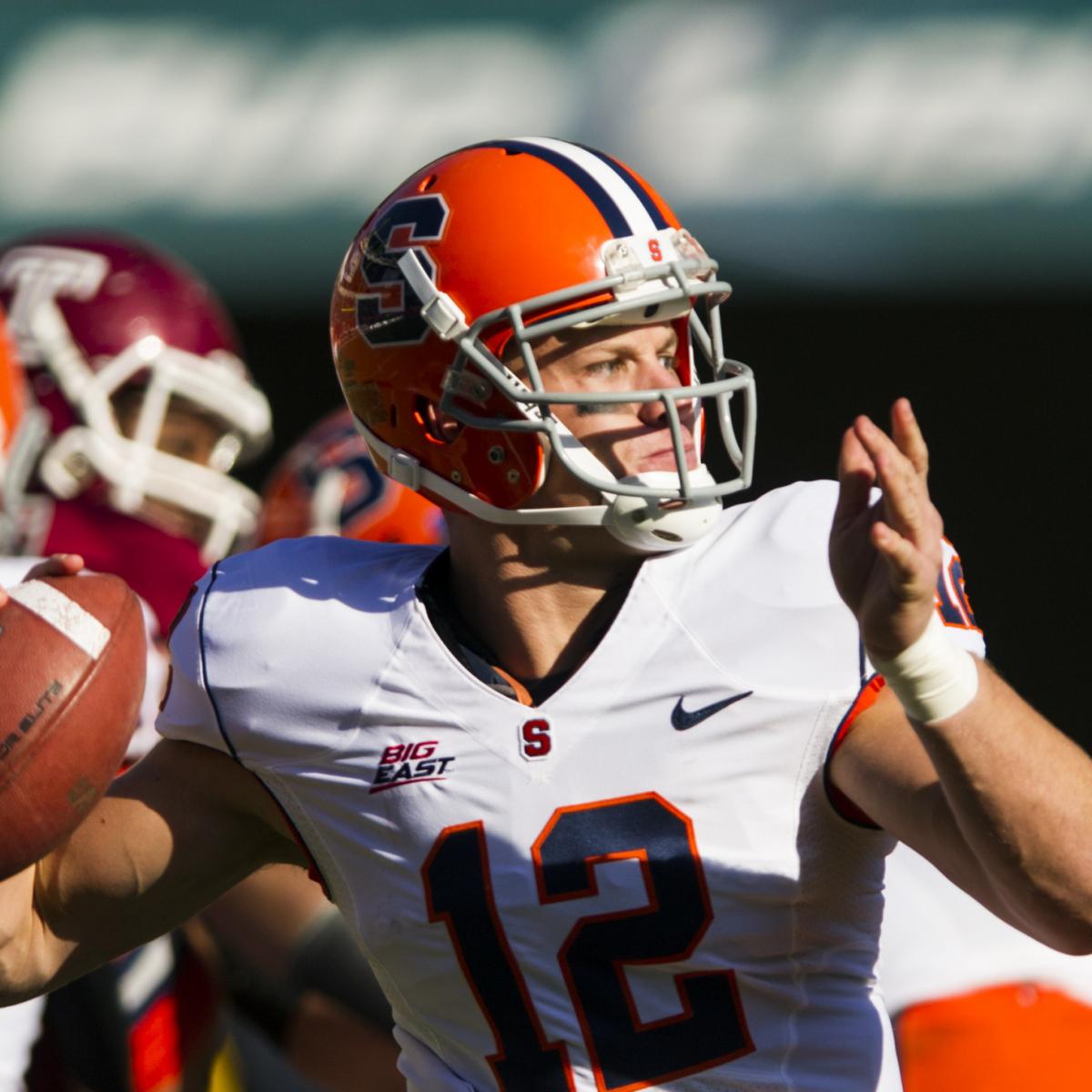 Ryan Nassib: Video Highlights for Former Syracuse QB ...