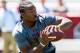 Mar 27, 2013; Columbia, SC, USA; South Carolina Gamecocks former player Marcus Lattimore makes a reception during pro day in Columbia. Mandatory Credit: Jeff Blake-USA TODAY Sports