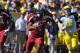 TAMPA, FL - JANUARY 1: Wide receiver Ace Sanders #1 of the South Carolina Gamecocks returns a punt 54 yards for a first quarter touchdown against the Michigan Wolverines in the Outback Bowl January 1, 2013 at Raymond James Stadium in Tampa, Florida. (Photo by Al Messerschmidt/Getty Images)