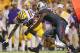 BATON ROUGE, LA - OCTOBER 13: Jarvis Landry #80 of the LSU Tigers runs the ball against DeVonte Holloman #21 of the South Carolina Gamecocks at Tiger Stadium on October 13, 2012 in Baton Rouge, Louisiana. (Photo by Ronald Martinez/Getty Images)