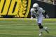 WR Bralon Addison in the spring game