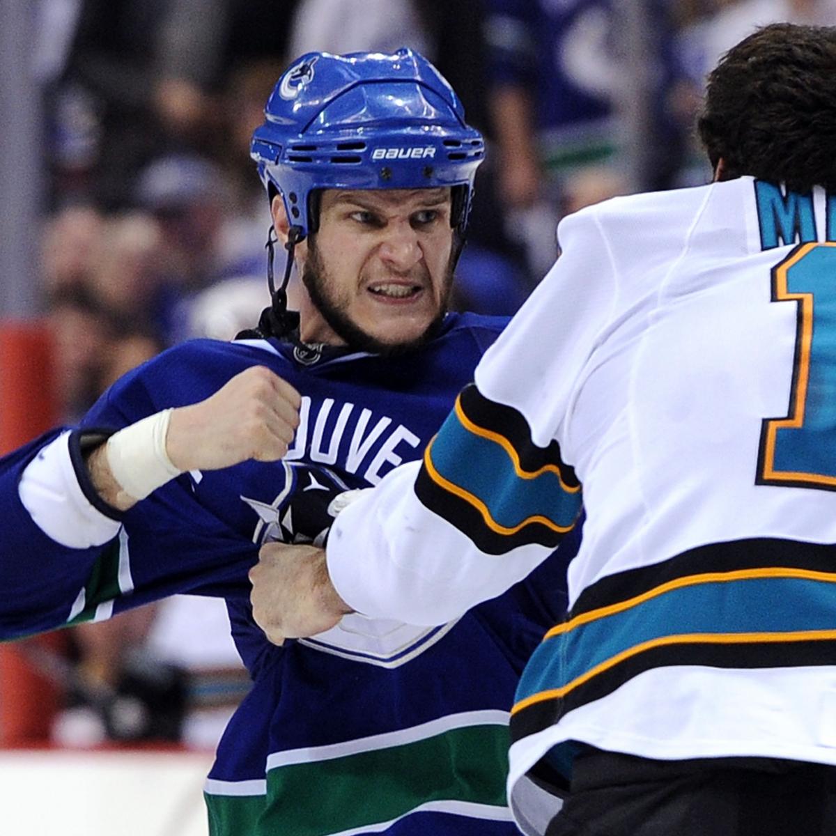 Vancouver Canucks Playoff History with the San Jose Sharks Predicts