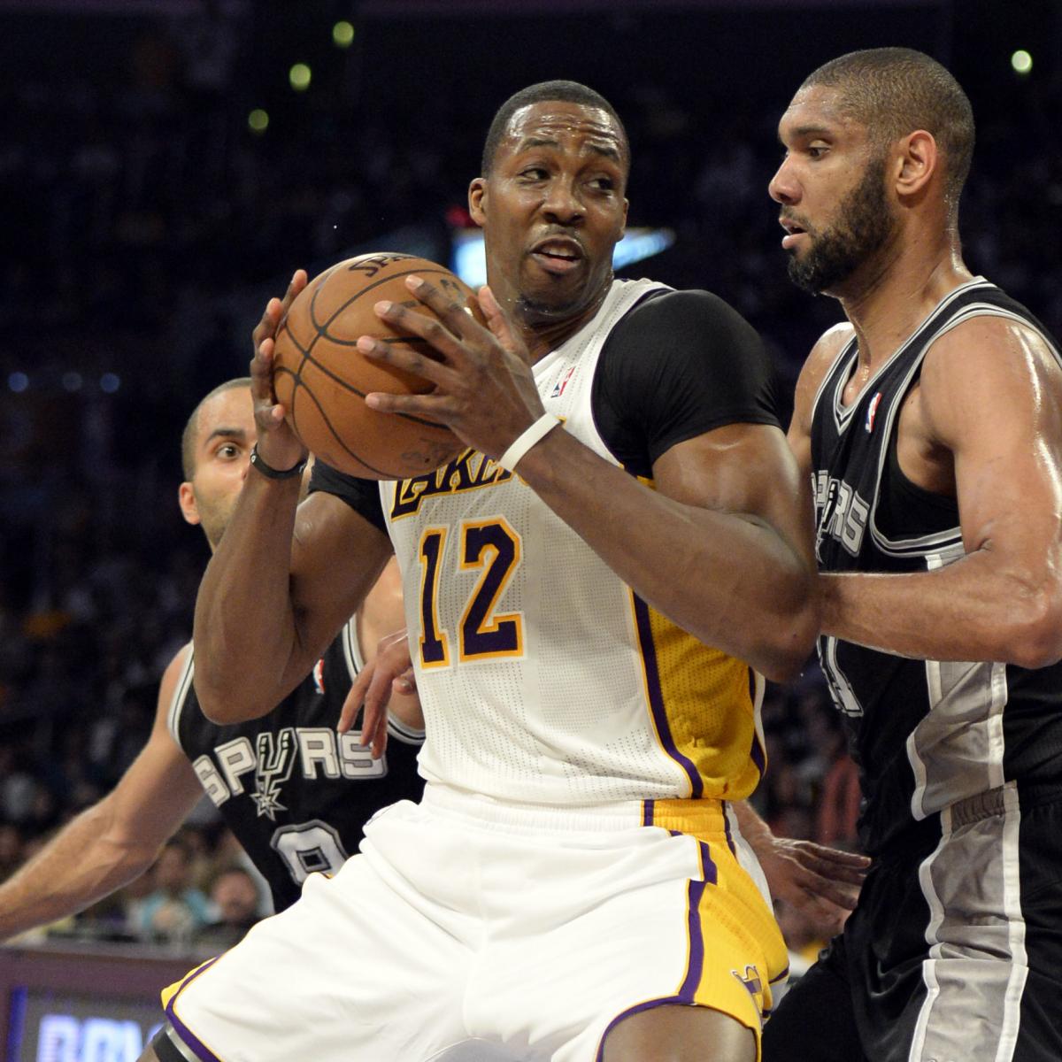Spurs vs. Lakers Game 4: Live Score, Highlights and Analysis | Bleacher Report ...