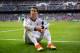 MADRID, SPAIN - APRIL 20: Cristiano Ronaldo of Real Madrid sits on the pitch during the la Liga match between Real Madrid CF and Real Betis Balompie at Estadio Santiago Bernabeu on April 20, 2013 in Madrid, Spain. (Photo by Jasper Juinen/Getty Images)