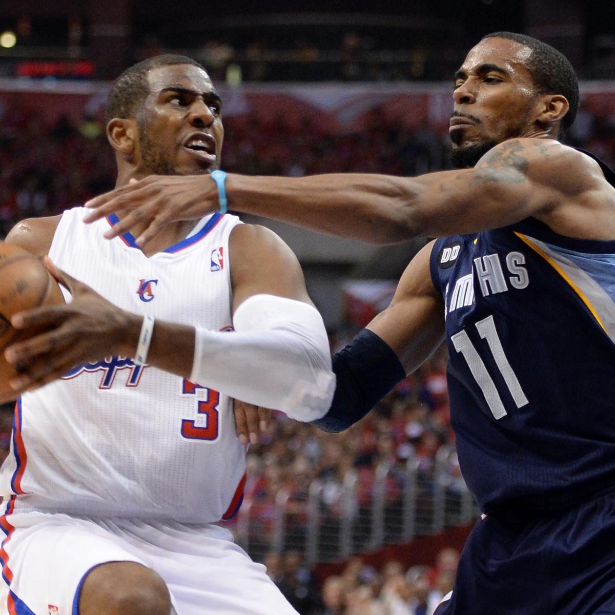NBA Playoffs 2013: Memphis Grizzlies vs. Los Angeles Clippers, Game 5 