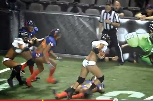 LFL 2019 - Legends Football League - Alli Alberts Highlights 