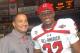 Central Gwinnett (Ga.) HS coach Todd Wofford (left) with Ohio State LB Trey Johnson / Photo: 247Sports.com