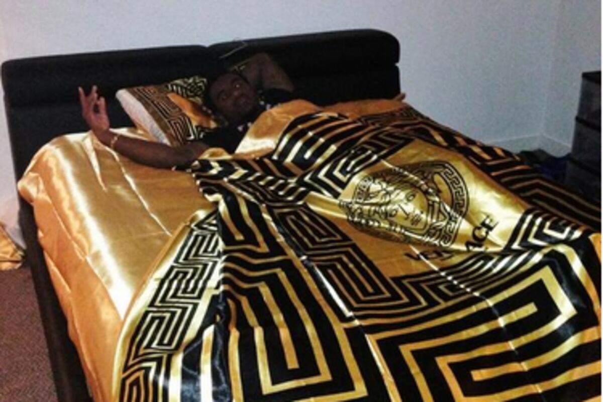 Deion Sanders Jr. Tweets Photo of Versace Sheets at SMU Dorm Room
