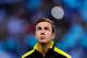 MALAGA, SPAIN - APRIL 03: Mario Gotze of Borussia Dortmund looks on prior to the UEFA Champions League quarter-final first leg match between Malaga CF and Borussia Dortmund at La Rosaleda Stadium on April 3, 2013 in Malaga, Spain. (Photo by David Ramos/Getty Images)