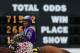 Nearly $600,000 was wagered on the Kentucky Derby on Friday wiht Revolutionary taking the most action.