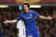 LONDON, ENGLAND - MAY 02: David Luiz of Chelsea celebrates as he scores their third goal during the UEFA Europa League semi-final second leg match between Chelsea and FC Basel 1893 at Stamford Bridge on May 2, 2013 in London, England. (Photo by Scott Heavey/Getty Images)