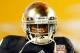 MIAMI GARDENS, FL - JANUARY 07: Everett Golson #5 of the Notre Dame Fighting Irish warms up prior to playing against the Alabama Crimson Tide in the 2013 Discover BCS National Championship game at Sun Life Stadium on January 7, 2013 in Miami Gardens, Florida. (Photo by Kevin C. Cox/Getty Images)