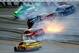 Restrictor plate racing made it impossible for many drivers to avoid this crash.