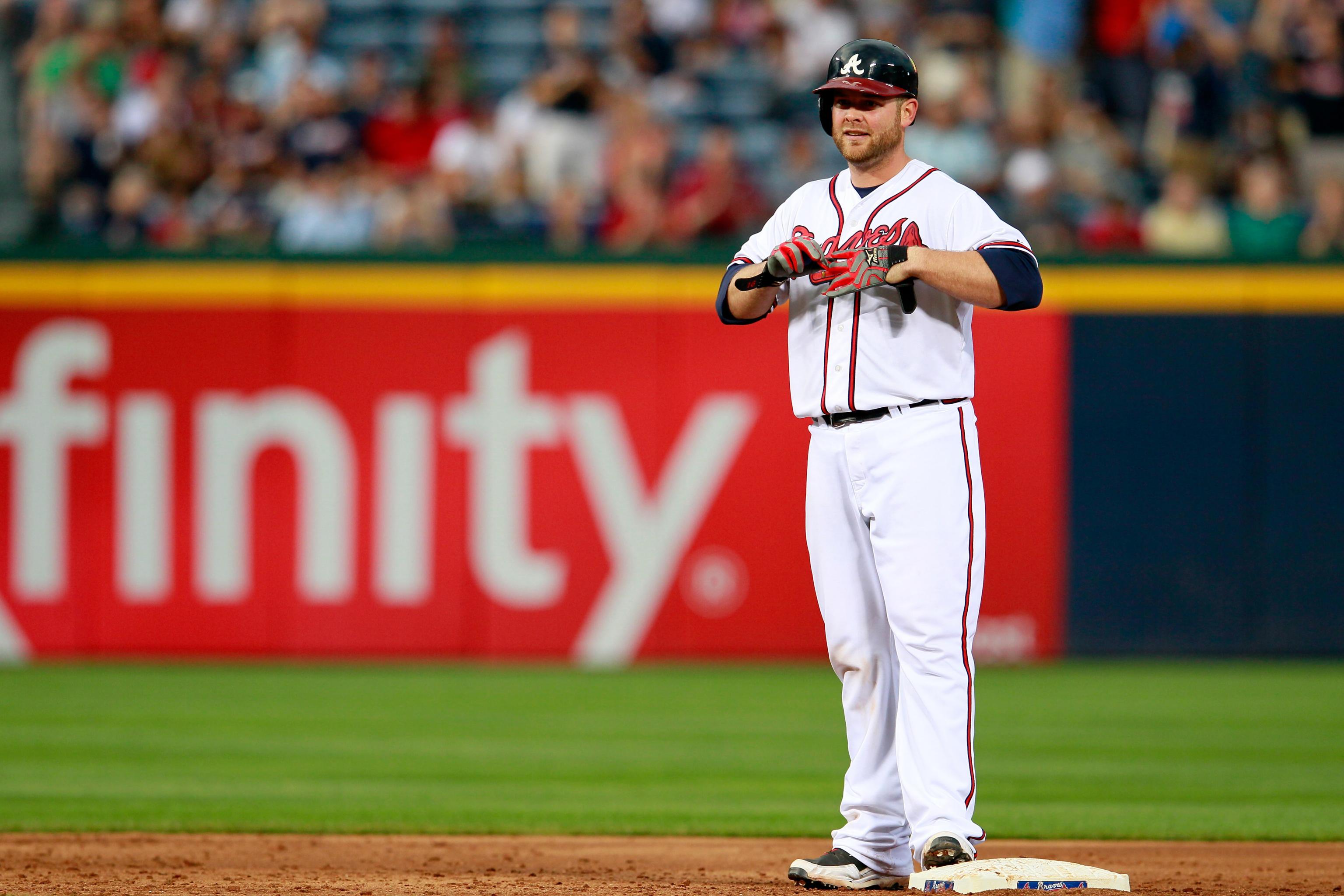 Braves place Gattis on disabled list with back injury