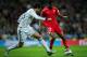 MADRID, SPAIN - FEBRUARY 09: Geoffrey Kondogbia (R) of Sevilla duels for the ball with Raul Albiol of Real Madrid during the la Liga match between Real Madrid CF and Sevilla FC at Estadio Santiago Bernabeu on February 9, 2013 in Madrid, Spain. (Photo by Jasper Juinen/Getty Images)