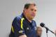 TAMPA, FL - JANUARY 01: Coach Brady Hoke of the Michigan Wolverines talks to the media after play against the South Carolina Gamecocks in the Outback Bowl January 1, 2013 at Raymond James Stadium in Tampa, Florida. (Photo by Al Messerschmidt/Getty Images)