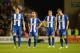 WIGAN, ENGLAND - MAY 07: (L-R) Gary Caldwell, Shaun Maloney, James McCarthy and James McArthur of Wigan Athletic look despondent during the Barclays Premier League match between Wigan Athletic and Swansea City at DW Stadium on May 7, 2013 in Wigan, England. (Photo by Laurence Griffiths/Getty Images)