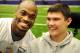 Jack Jablonski meets with Adrian Peterson in December. (Jean Pieri/Pioneer Press)