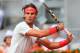 MADRID, SPAIN - MAY 08: Rafael Nadal of Spain in action against Benoit Paire of France during day five of the Mutua Madrid Open tennis tournament at the Caja Magica on May 8, 2013 in Madrid, Spain. (Photo by Julian Finney/Getty Images)